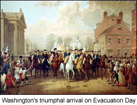 Evacuation Day Commemorates The British Retreat Of Boston And George Washington's First Victory of the Revolutionary War