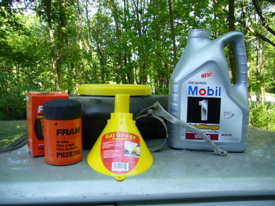 Materials for Oil Change (autorepair.about)