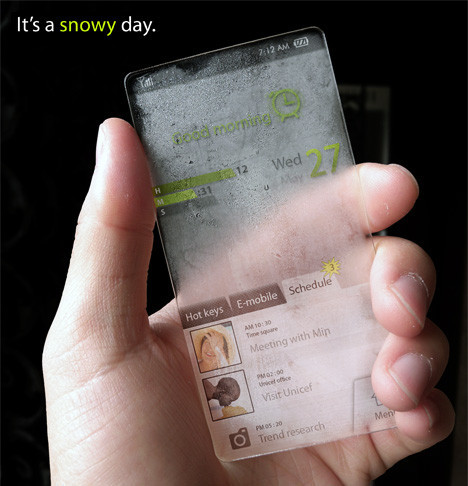 a snowy day