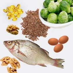 Examples of foods that contain Omega-3 unsaturated fats