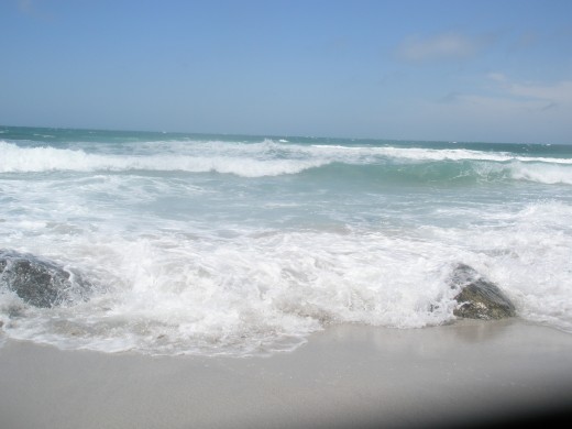 until you reach the shore of your present.