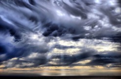Mammatus Clouds: Sky Painting Job