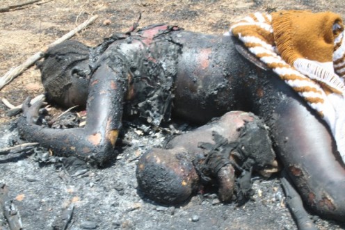 After all the pains,the nine months,joy of motherhood. This is what they did to you.