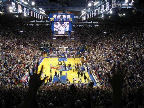 Welcome to the University of Kansas and to Allen Field House, the Home of the Jayhawks!