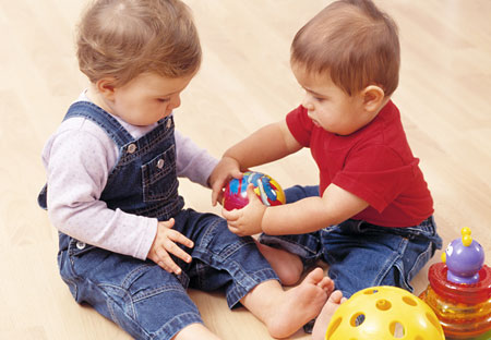 Interaction promotes speech