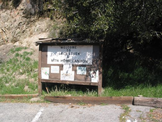 This is where you will park. A Forest Pass is required.