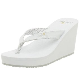 Cobian Wedge Thong Sandals