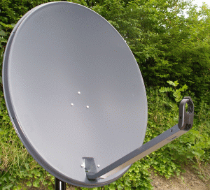 a satellite dish