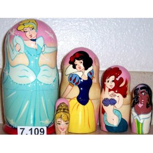 Disney Princess Nesting Dolls