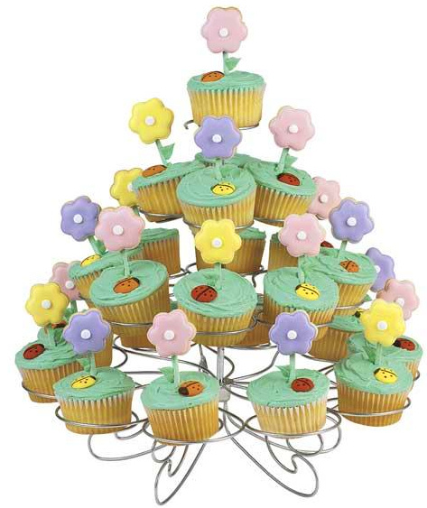 Springtime Garden Cupcakes from Wilton