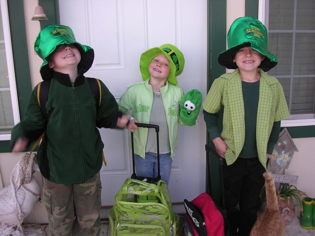 history of pinching on st paddys day