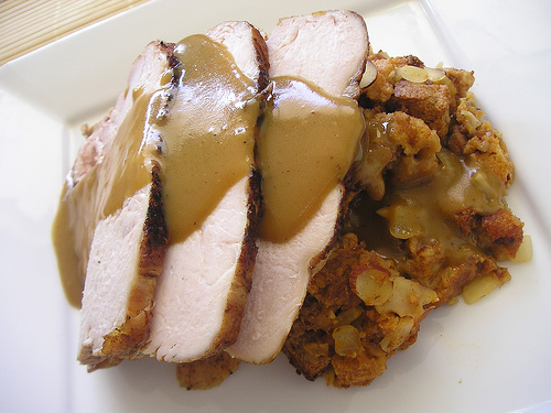 Turkey and Stuffing with Gravy!
