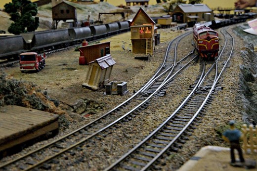 toy railroad track