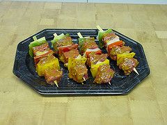 Beef and Vegetable Kebab (Photo from Flickr.com / Recipe from Mayoclinic.com)