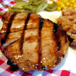 Grilled Brown Sugar Pork Chops (Allrecipes.com)