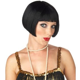Fancy dress flapper wig