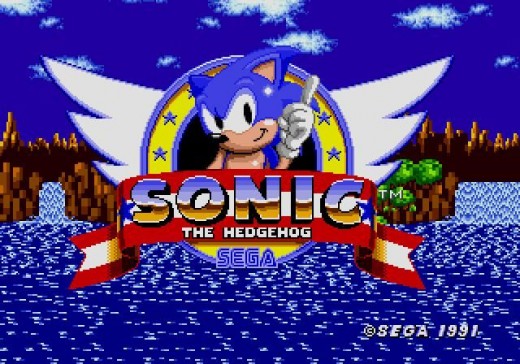 Sonic the Hedgehog Title Screen
