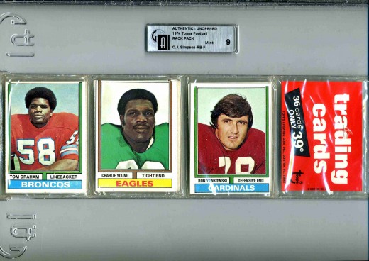 1974 Football Rack Pack