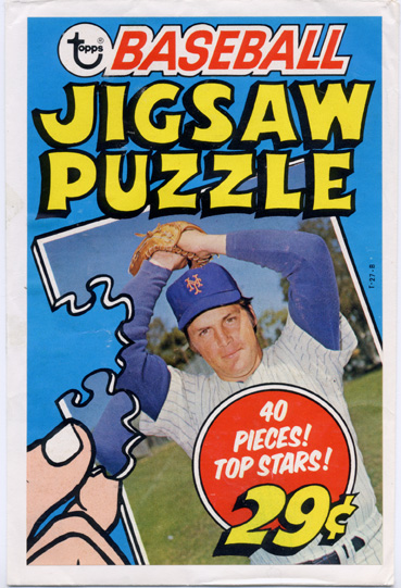 1974 Topps Test Issue Jigsaw Puzzle