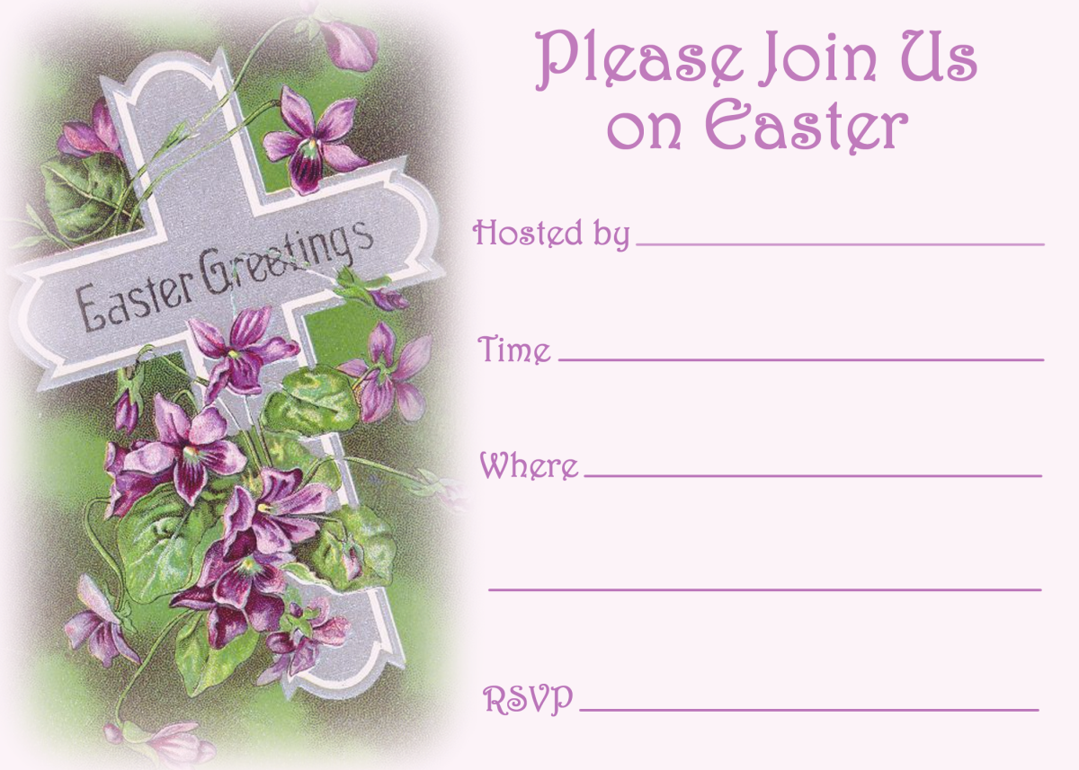 Free Easter Party And Egg Hunt Invitations HubPages