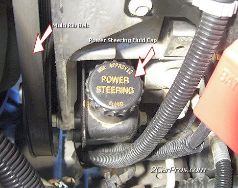 Power Steering Fluid Reservoir