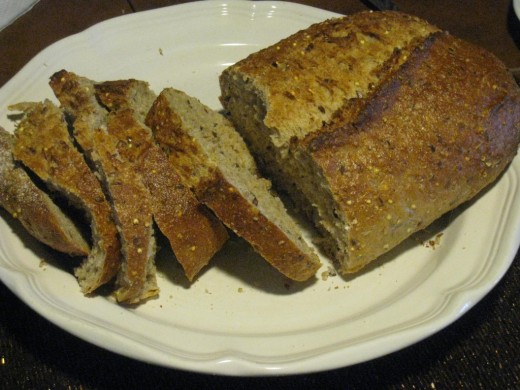 Nourishing Whole Grain Bread source fanobread