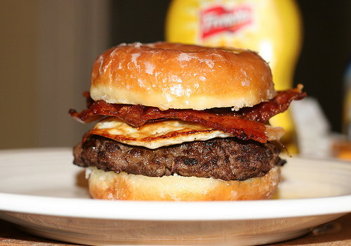 A rather common looking Burger