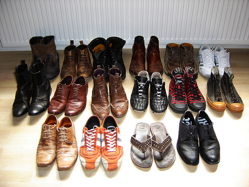 Choose the right shoes for the right occasion.