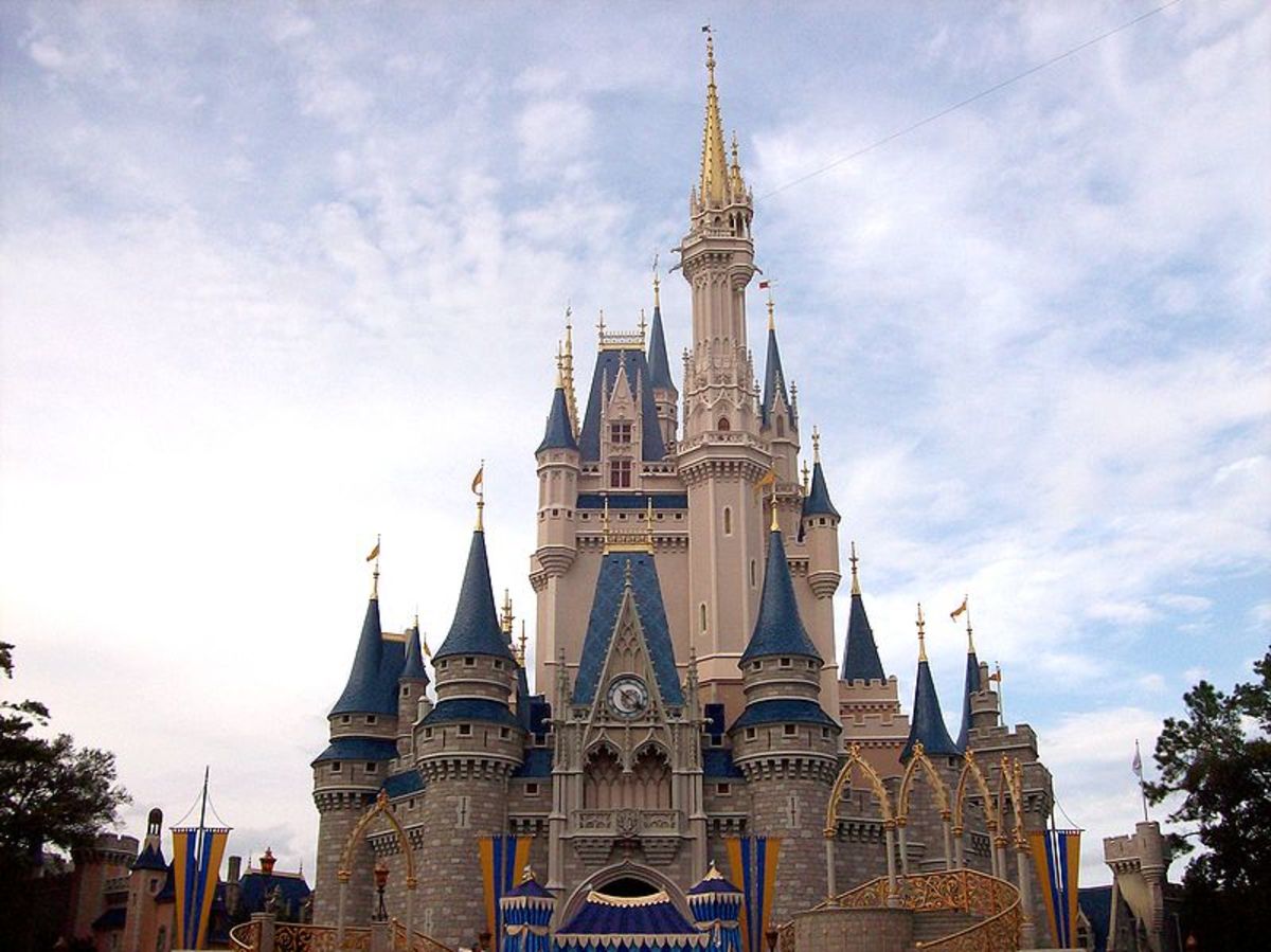 Cinderella's Castle at Walt Disney World.