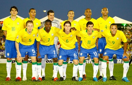 Brazil World Cup Football Team