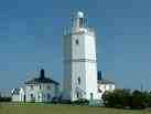 North Foreland Light  Will survive.  The full sized houses are dwarfed into looking like doll's houses by the huge main tower.