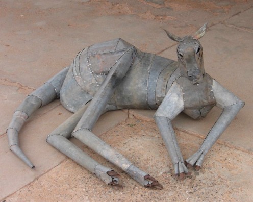 Tin Kangaroo. Broken Hill, NSW.