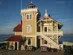 East Brother Ligh and guest house, California