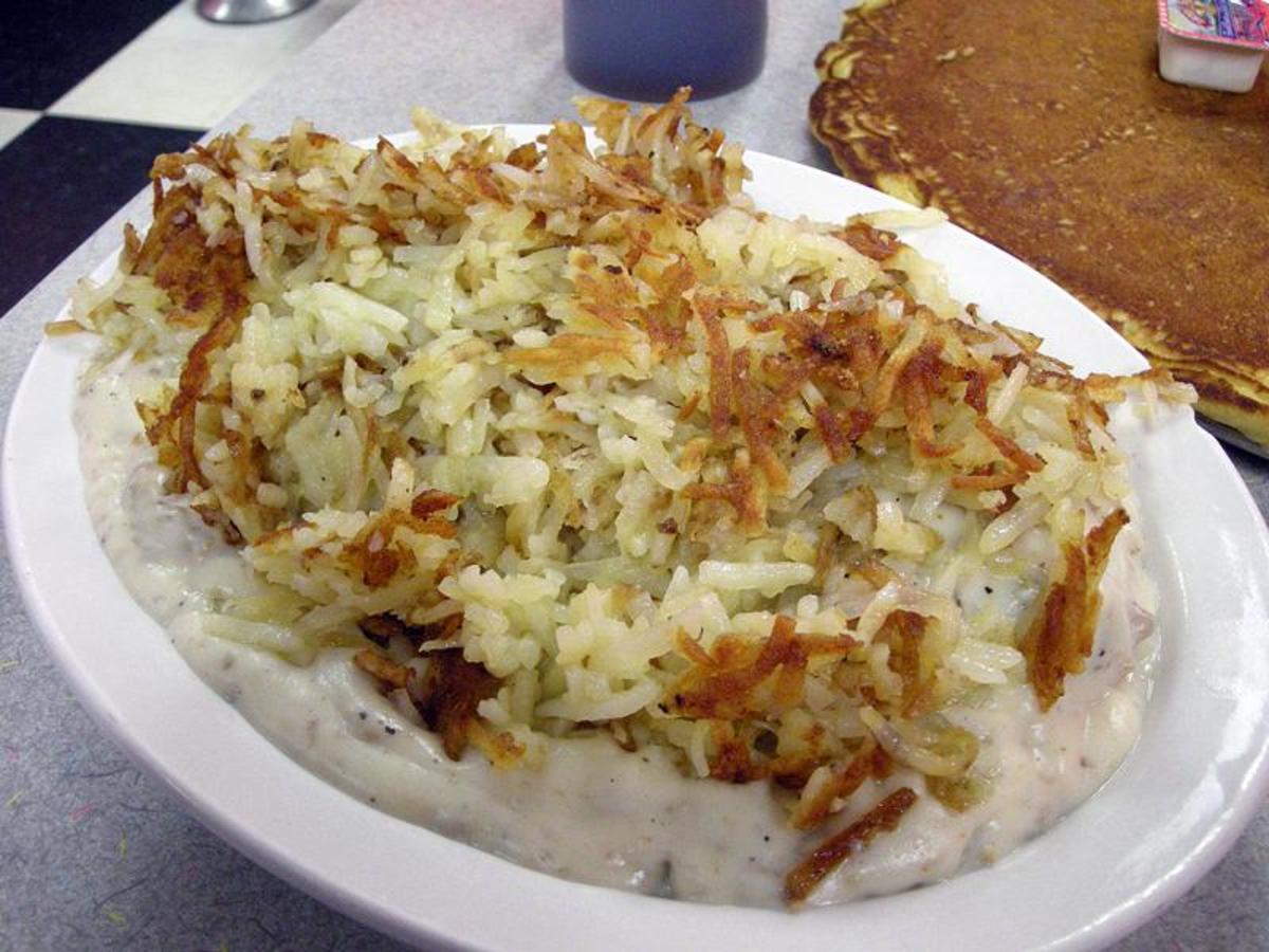 The Breakfast Horseshoe from Charlie Parker's in Springfield
