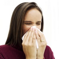 Runny nose is a common hay fever symptom