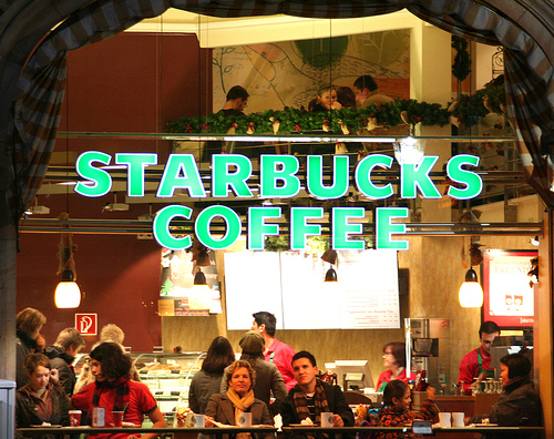 Starbucks April Fools 2010 prank flopped.