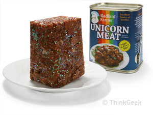 Unicorn Meat, courtesy of ThinkGeek.com.