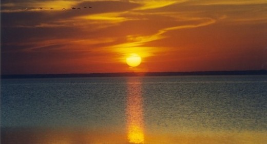Sunset Over Currituck Sound