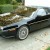 A black Delorean DMC-12. This was not an original factory color option. A black Delorean DMC-12. This was not an original factory color option.