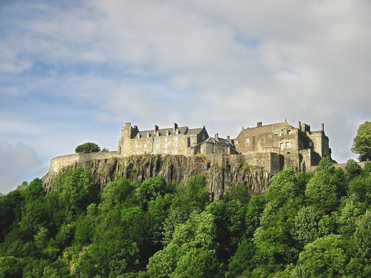 Stirling Castle  http://en.wikipedia.org/wiki/File:Stirlingcastle.jpg