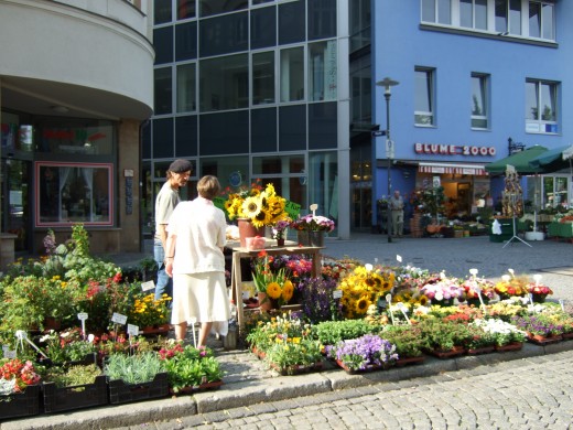 The market square in Jena