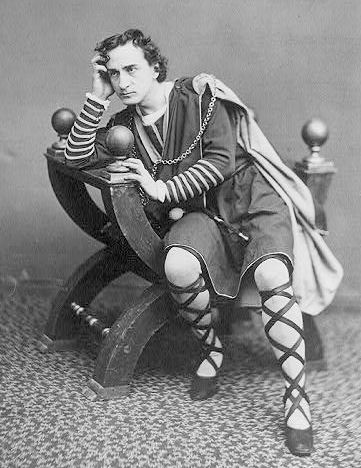 Edwin Booth - an American Hamlet circa 1870
