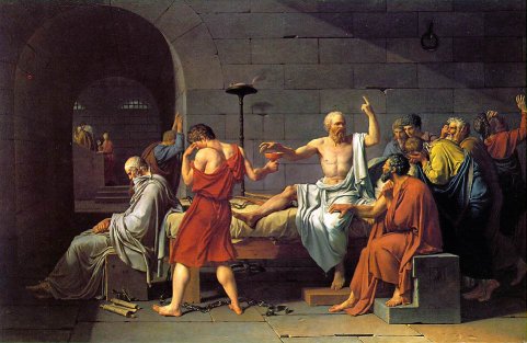 The Death of Socrates.