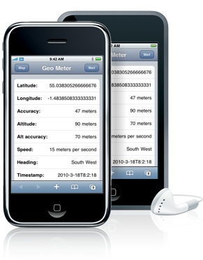 Geo Meter Iphone App