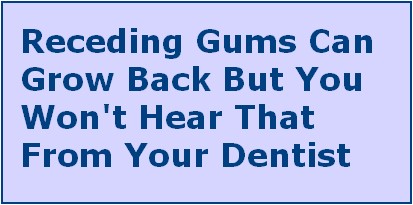 How do you fix receding gums?