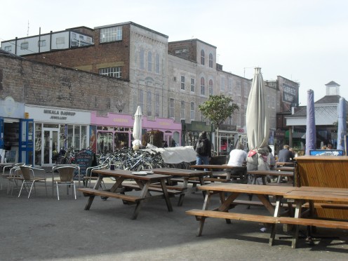 Gabriel's Wharf - food and assorted art shops