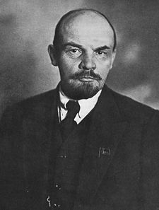 Lenin. The first leader of The Soviet Union.