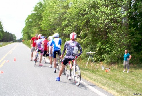 The Time Trial start!