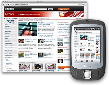 Opera widgets are very popular for mobile phones