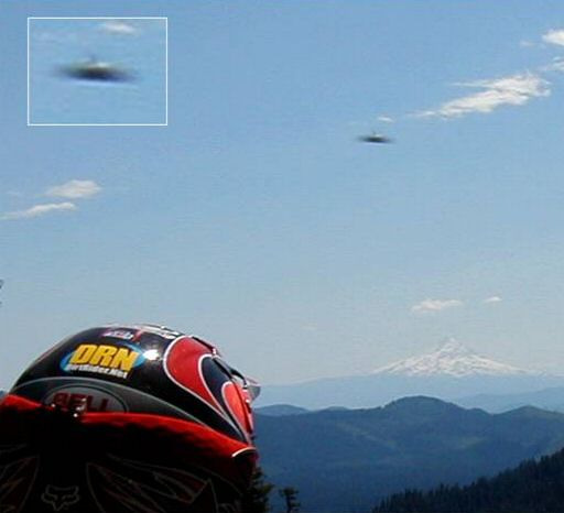 This photo is typical of UFO pictures, poor and indistinct. It could easily be something else.